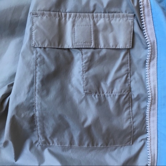 JanSport Light Blue Spring / Rain Jacket - Picture 4 of 5